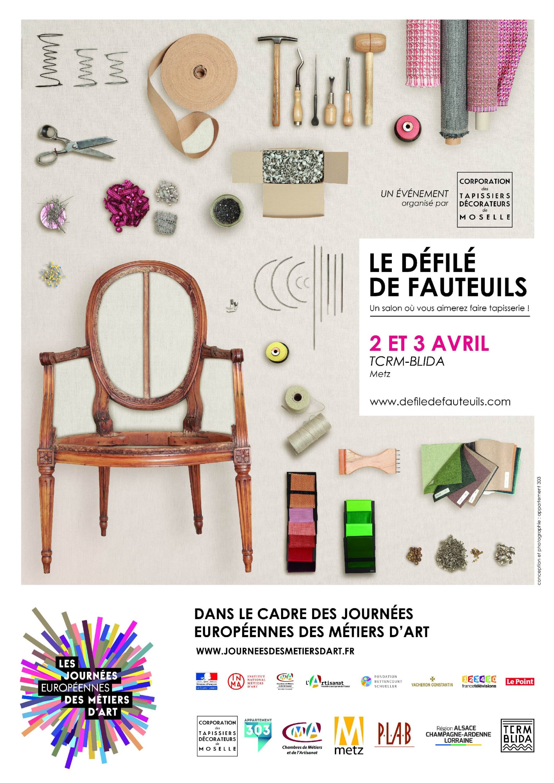 Affiche Défilé de fauteuil